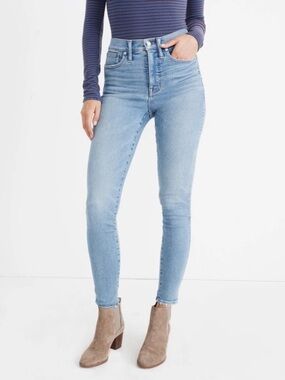 Madewell 10” high rise skinny